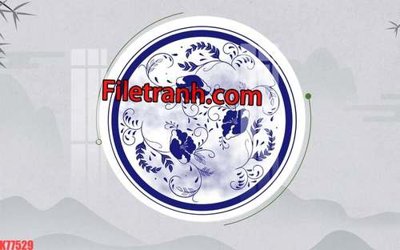 File in trần File tranh gốc dán tường hươu nai sừng K77529 (bản gốc) trời sao