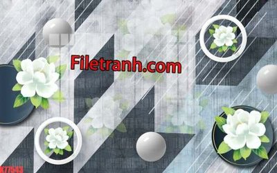 File PSD File tranh gốc dán tường hươu nai sừng K77543 (bản gốc) độ phân giải cao