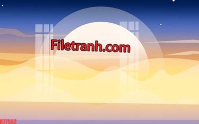 Tải file gốc File tranh gốc dán tường hươu nai sừng K77552 dùng cho in ấn