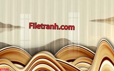 File ảnh File tranh gốc dán tường hươu nai sừng K77557 (gốc) in quảng cáo ngoài trời