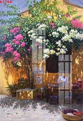 File gốc File gốc in tranh tổng hợp K7756 (in mica) làm bảng hiệu