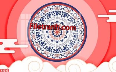 Download file gốc File tranh gốc dán tường hươu nai sừng K77578 (in mica) trong suốt