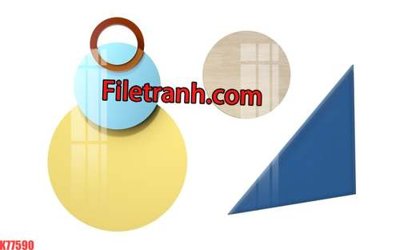File in trần File tranh gốc dán tường hươu nai sừng K77590 (file gốc) hoa văn 3D