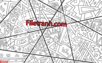 File gốc File tranh gốc dán tường hươu nai sừng K77713 (ảnh chi tiết) để in trần