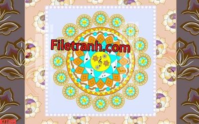 Tải file File tranh gốc dán tường hươu nai sừng K77789 (ảnh gốc) in gạch 3D