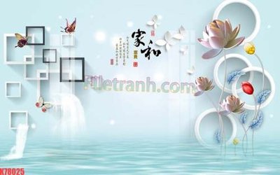 File gốc File tranh gốc dán tường đẹp K78025 (trang trí) phòng làm việc