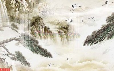 Tải file File tranh gốc dán tường đẹp K78055 (gốc) làm tranh trang trí