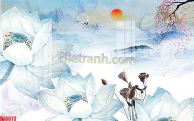 File tranh gốc File tranh gốc dán tường đẹp K78073 chủ đề hiện đại