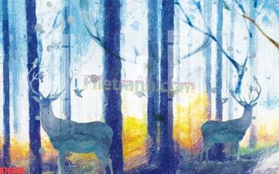 Mua file gốc File tranh gốc dán tường đẹp K78085 (chất lượng) tại Filetranh.com