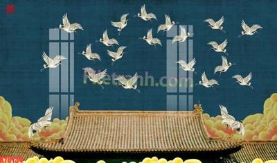 File in trần File tranh gốc dán tường đẹp K78134 (bản gốc) đại dương