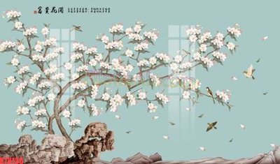 Tải file File tranh gốc dán tường đẹp K78136 (ảnh gốc) in gạch 3D