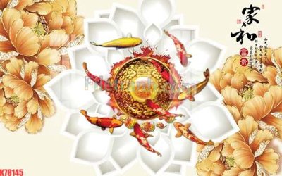 Mua file gốc File tranh gốc dán tường đẹp K78145 (PSD) tại Filetranh.com