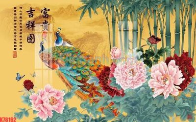 File tranh File tranh gốc dán tường đẹp K78162 (bản gốc) treo tường