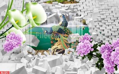 File gốc File tranh gốc dán tường đẹp K78178 (trang trí) phòng làm việc