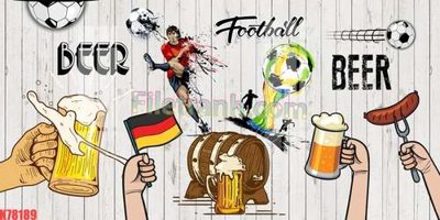 File in ấn File tranh gốc dán tường đẹp K78189 (bản gốc) sắc nét