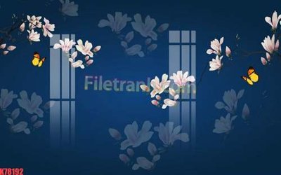 Tải file gốc File tranh gốc dán tường đẹp K78192 (bản PSD) còn layer