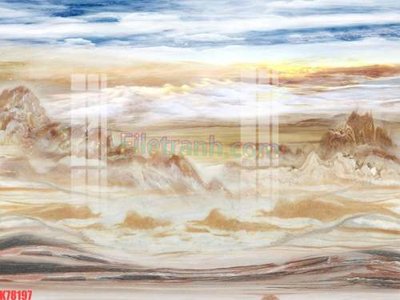 Hình ảnh file gốc File tranh gốc dán tường đẹp K78197 cho in UV