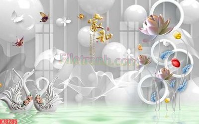 File gốc File tranh gốc dán tường đẹp K78285 (PNG) nền trong suốt