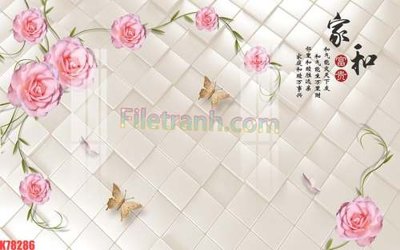 File tranh File tranh gốc dán tường đẹp K78286 (gốc) chủ đề con người