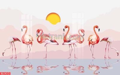 File tranh File tranh gốc dán tường đẹp K78300 (gốc) in film