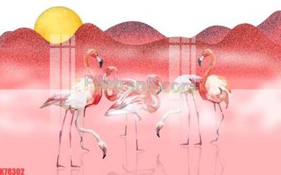 File gốc File tranh gốc dán tường đẹp K78302 (in ấn) không giới hạn