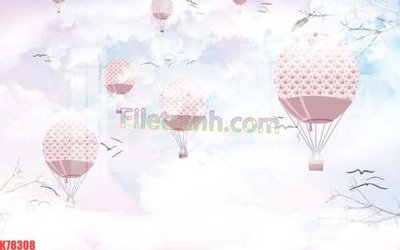 File PSD File tranh gốc dán tường đẹp K78308 (gốc) cho designer