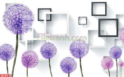 Tải file File tranh gốc dán tường đẹp K78334 (gốc) in nhanh
