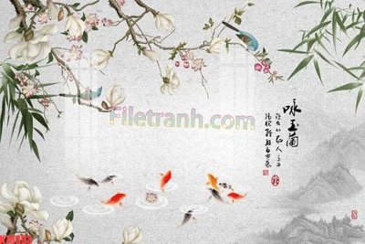 File gốc File tranh gốc dán tường đẹp K78393 (PNG) chất lượng cao