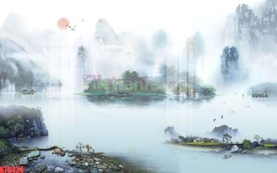 Tải về hình ảnh gốc File tranh gốc dán tường đẹp K78424 sắc nét