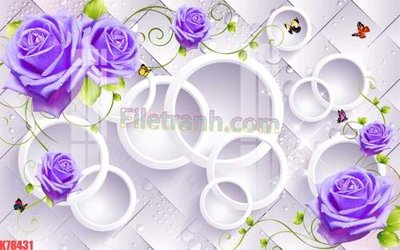 File tranh quảng cáo File tranh gốc dán tường đẹp K78431 (file gốc) chuyên nghiệp