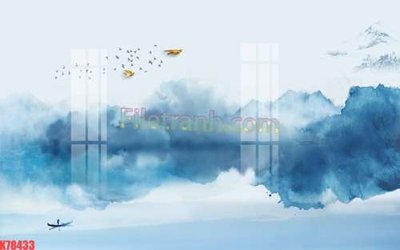 File tranh in mica File tranh gốc dán tường đẹp K78433 (độ phân giải cao)