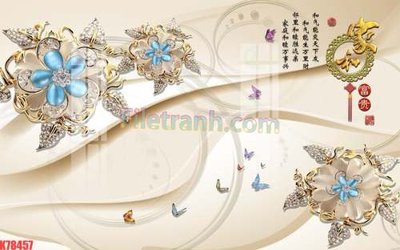 File ảnh File tranh gốc dán tường đẹp K78457 (gốc) cho trang trí nội thất