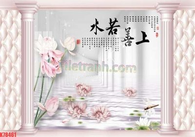 File gốc File tranh gốc dán tường đẹp K78461 (dành cho trang trí nội thất)