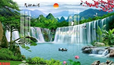 Hình ảnh gốc File tranh gốc dán tường đẹp K78469 (để in khổ lớn)