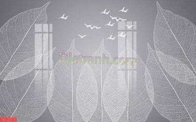 File PSD File tranh gốc dán tường đẹp K78485 (bản gốc) đã tách nền