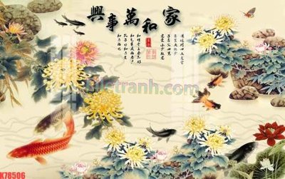 Hình ảnh file gốc in trần nhà File tranh gốc dán tường đẹp K78506