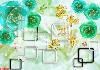 File gốc File tranh gốc dán tường đẹp K78520 (phong cách) châu Âu