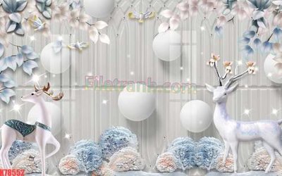 File tranh PSD File tranh gốc dán tường đẹp K78552 chất lượng cao