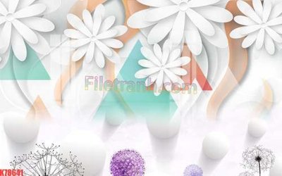 Hình ảnh file gốc File tranh gốc dán tường đẹp K78641 cho in UV