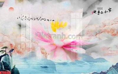 Download file File tranh gốc dán tường đẹp K78669 (chuẩn in) chất lượng cao