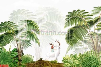 Download file File tranh gốc dán tường đẹp K78675 (chất lượng in ấn)