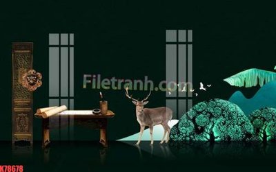 Download file File tranh gốc dán tường đẹp K78678 (gốc) in mica cao cấp