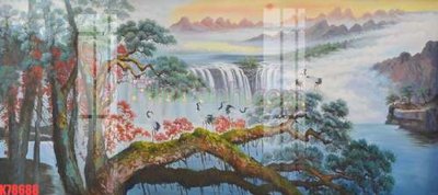 File tranh gốc File tranh gốc dán tường đẹp K78688 (bản quyền) file PSD