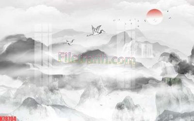 Download file gốc File tranh gốc dán tường đẹp K78704 (dùng cho in ấn)