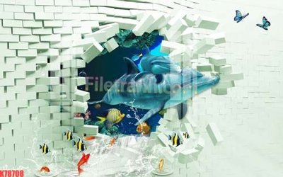 File PSD File tranh gốc dán tường đẹp K78708 (bản gốc) chất lượng nhất