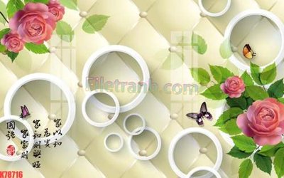 File gốc File tranh gốc dán tường đẹp K78716 (in mica) trang trí