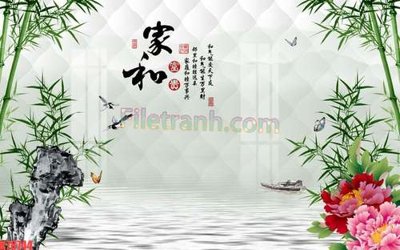 Download file gốc File tranh gốc dán tường đẹp K78744 (in mica) logo