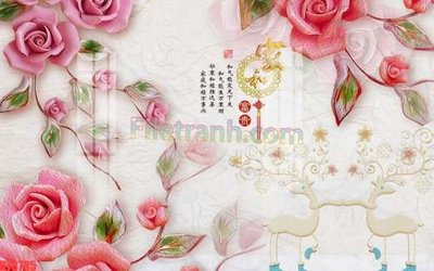 File gốc File tranh gốc dán tường đẹp K78785 (AI/EPS) cho in ấn