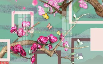 Hình ảnh file gốc in lụa File tranh gốc dán tường đẹp K78793