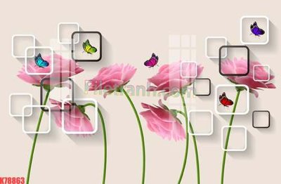 Tải xuống file tranh gốc File tranh gốc dán tường đẹp K78863 (PSD/TIFF)